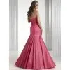 High Quality Taffeta Material Strapless Beaded Mermaid Lady Prom Gown thumbnail-2