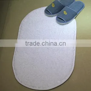 Round Cotton Anti-slip Hotel Bath Rug thumbnail-1