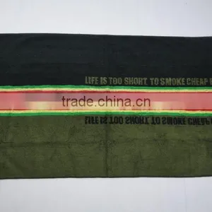 100 % Cotton Yarn Dyed Jacquard Gym Towels thumbnail-2