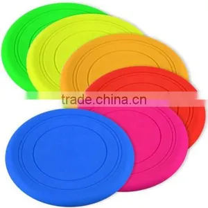 Pets Playing Toys Soft Colorful Puppy Flying Disc thumbnail-2