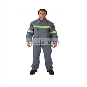 Hot Sale Top Quality Best Price Flame Retardant Safety Overalls Workwear for Mining thumbnail-1