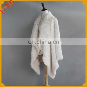 Hot Sale Fashion Wholesale Warm Rabbit Fur Coat thumbnail-2