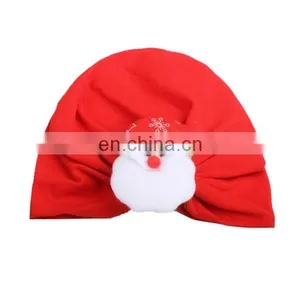 Christmas Baby Hair Ornaments Christmas Carnival Dress Up Child Cartoon Pattern Hat thumbnail-3