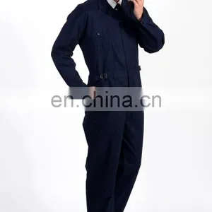 OEM & ODM Service 100% Cotton Overalls Work Uniforms Men Gas Station Working Overalls thumbnail-1