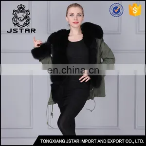 Modern Design Short Mink Coat Winter Black Fur Coat With Fur Hood thumbnail-3