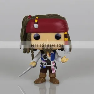 Figure Pirates of the Caribbe Jack Sparrow Price for 6 Pcs a Set Man Figure thumbnail-1