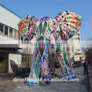 Giant Inflatable Elephant With LED for Park Decoration thumbnail-3