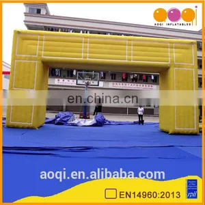 Inflatable N-shaped Big Outdoor Entrance Arch for Sale thumbnail-1