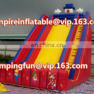 Lively Clown Inflatable Water Slide of Medium Size for Children ID-SLM088 thumbnail-1