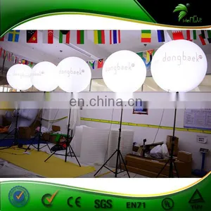 Lamp Aluminum Inflatable Wire Ball LED Lighting Mini Plasma Ball LED Lighted Topiary Balloon thumbnail-4