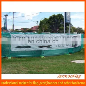 Full Color Digital Print Cheap Mesh Fence Banner thumbnail-1