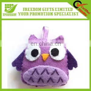Promotion Logo Customized Animal Felt Keychain thumbnail-1