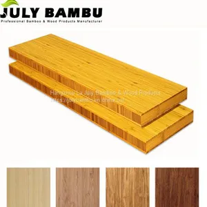 2450x650x38mm 3 Ply Laminated Kitchen Bamboo Wood Countertops Worktops thumbnail-2