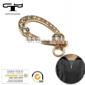 Custom Gold Metal Zipper Puller With Logo thumbnail-5