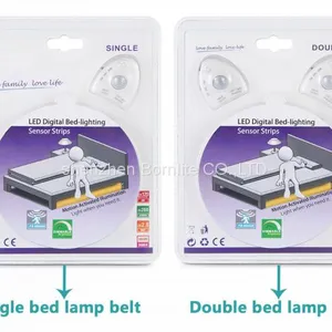 PIR Motion Sensor LED Strip 3528 2835 Detector Activated Bed Light for Cabinet Closet Kitchen thumbnail-5