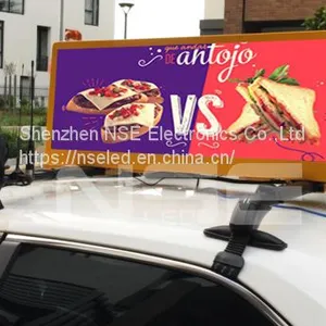 Australia High Definition Taxi LED Display Taxi Topper LED Display thumbnail-1