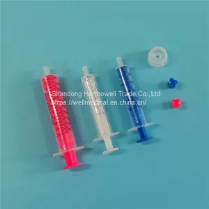 Disposable Cheap Plastic Oral Syringe Food Syringe With Adoptor/Caps thumbnail-1