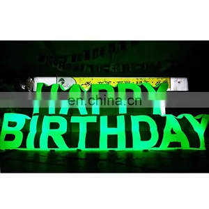 Promotional Inflatable LED Letter,Inflatable Alphabet Letters, Inflatable Billboard Brands for Party and Advertising thumbnail-1
