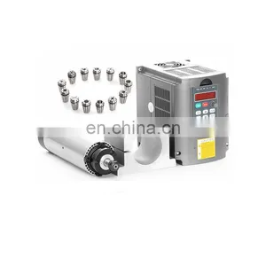 Spindle Cnc Router 2.2kw 220V Air Cooled Spindle Motor + 220v Vfd/ Inverter +80mm Clamp +ER20 Collects thumbnail-1