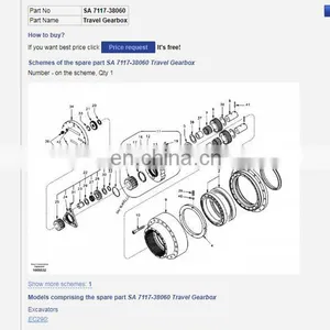 Track Drive Motor 14592030 EC290B Final Drive thumbnail-2