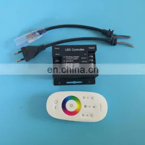 2.4G RGB/RGBW LED Controller With RF Touch Screen Wireless Remote Controller thumbnail-2