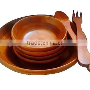 Wooden Salad Bowl thumbnail-1