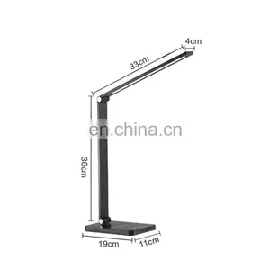 Shenzhen Factory Direct Supply Modern Style Wireless Charging Design Table Desk Lamp Bedside USB Lamp thumbnail-7