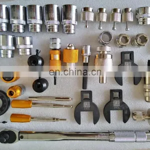 DONGTAI No, 001 FULL SET OF COMMON RAIL UNIVERSAL INJECTOR PUMP DISASSEMBLY TOOLS 42PCS thumbnail-1