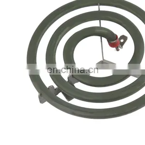 Green Color Low Power Hot Plate Single Burner Heater Electric Stove Heating Element thumbnail-3
