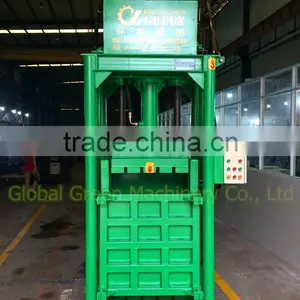 High Precision Product Hydraulic Vertical Sponge Baler Machine for Waste Paper and Hay thumbnail-2