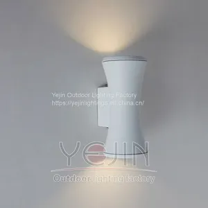 Double GU10 Home Lighting Outter Fixture Coutryard Decoration Zhongshan YJ-007 Gu10 Lamp Fixtures Supplier thumbnail-3
