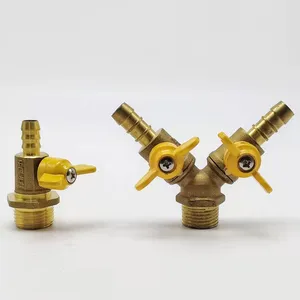 All Kinds of Brass Gas Ball Valve Brass Gas Valve External Thread thumbnail-1