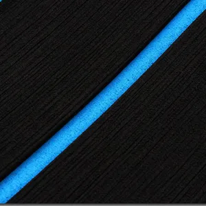6 MM Boat Marine EVA Foam Flooring Faux Black +Blue Lines Teak Decking thumbnail-3