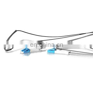 DYS FTTA Waterproof Outdoor Duplex LC Single Mode 2 Core CPRI Armored Fiber Optic Patch Cord thumbnail-4
