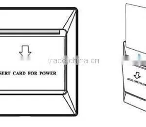 Best Quality Energy Saving Key Card Power Switch RFID T5577 or 13.56mhz hf 1k Card Hotel Energy Saving Switch thumbnail-3