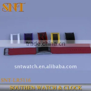 6 Colors Silicone Led Light up Watches thumbnail-1