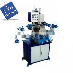 UT12 Automatic Fabric Label Heat Transfer Machine, Tylon Taffeta Letter Ribbon Press Machine thumbnail-1