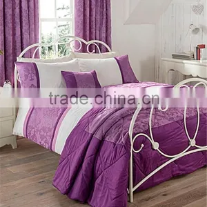 Wine Piping Flower Jacquard Comforter thumbnail-5