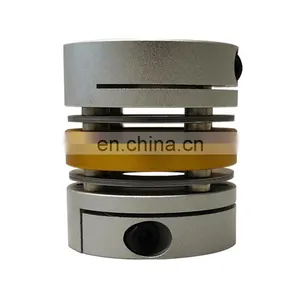 Disk Type Flexible Shaft Coupling Aluminum Alloy Double Disk Coupling for Servo Motor thumbnail-3