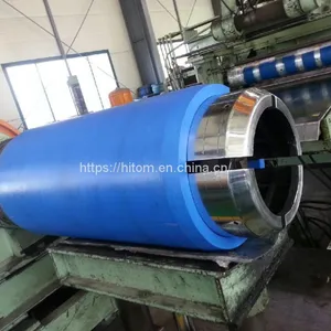 Polyurethane Sleeve PU NBR Material Diameter Increasing Rubber Sleeve Rubber Ring Used for Decoiler Recoiler thumbnail-1