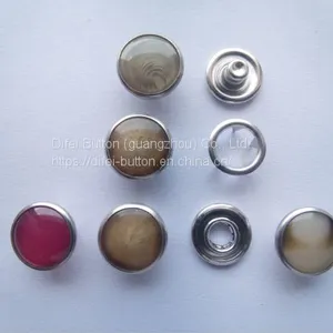 Pearl Prong Ring Snap Button thumbnail-3