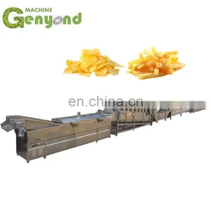 Factory Price Industrial Fully Automatic Fryed Potato Chips Making Machine Frozen French Fries thumbnail-2