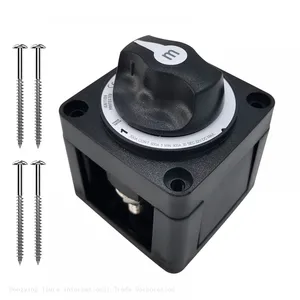 ISURE MARINE 32V Isolator Disconnect Rotary Switch Waterproof Ignition Protected Marine Boat Battery Isolator Selector Switches thumbnail-4
