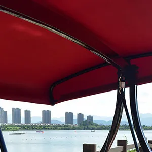 Luxury Three Seater Red Bean Swing Hanging Chair thumbnail-4