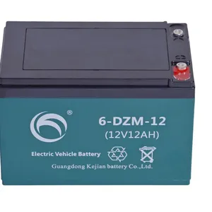 Wholesale Durable Guangdong 6-DZM-12 12V 12Ah 4pcs Per Carton 48V Electric Bike Tricycle Scooter Sealed AGM Lead-Acid Battery thumbnail-1