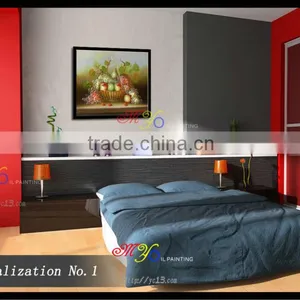 New Artwork Impressionist Handmade Fruit Oil Painting on Canvas Home Decor thumbnail-5