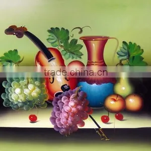 Fruit Basket Oil Painting on Canvas 50*60cm Home Decor thumbnail-1