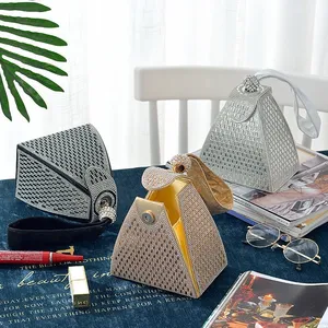 Triangle Handheld Diamond Handbag Banquet Bag Women's Versatile Evening Clutch Bag For Party Banquet Dinner Cheongsam thumbnail-1