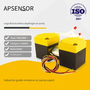 Epsonso Ap2445t High-flow Brushless 45l Diaphragm β Air Pump, Industrial-grade Miniature Pump, 45l/min Small Air Pump thumbnail-3