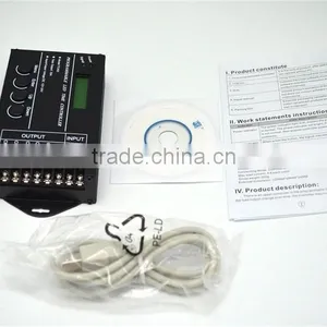 Time Programmable LED Dimmer DC12V/24V 5Channel Total Output 20A thumbnail-1
